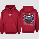 1055 "Welt mach dich bereit" Abschluss Oversize Hoodie beidseitig bedruckt